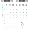 Calendrier 2024 Tintin (30x30 cm)