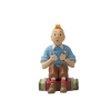 Figura 2 - Tintin sentado no Tibet