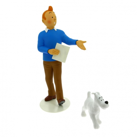 Statuette Tintin & Milou
