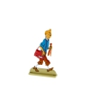 Tintin regarde avec suspicion