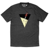 T-shirt Tintin foguetão triangulo