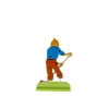 Tintin sweeping up