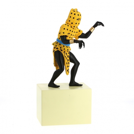 7 - Leopard-man statue